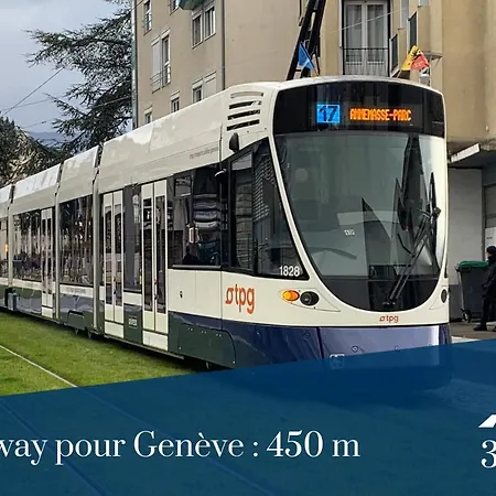 Homey - New -balcon Prive - Vue De - Netflix Et Wifi Inclus - Proche De Geneve * Annemasse